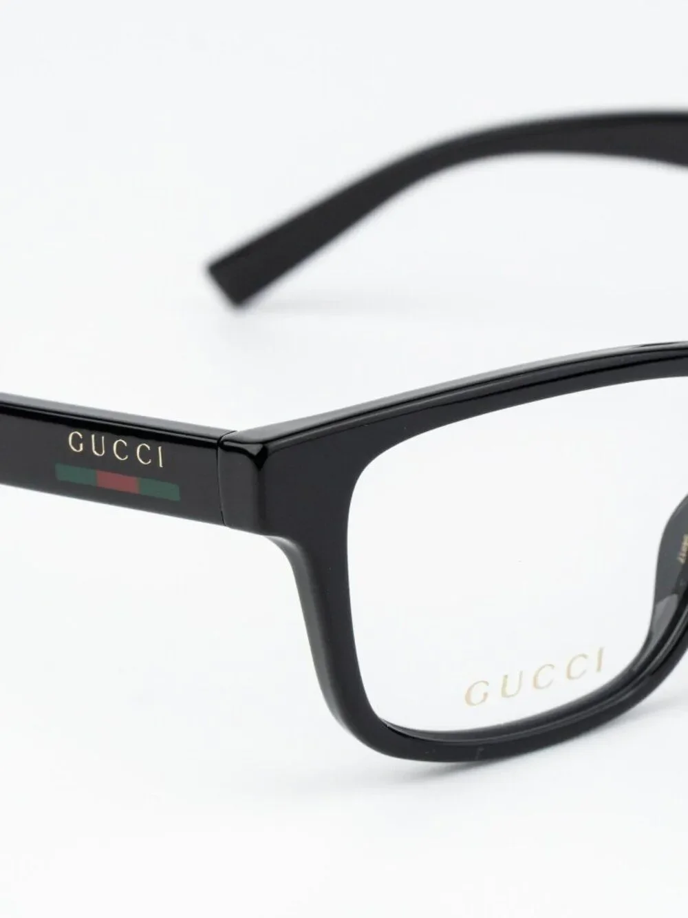 Gucci Men Eyeglasses Black Rectangle GG1987O 001 NEW AUTHENTIC